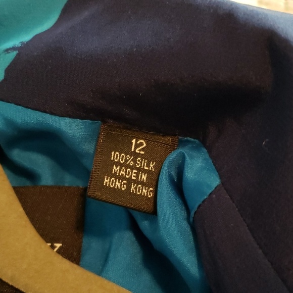 Ellen Tracy silk blazer - Picture 3 of 5